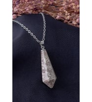 Benekli Jasper Taşı Kolye (Karışık)