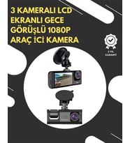 G-sensör Ve Hareket Algılama Destekli 1080p Araç İçi Güvenlik Kamerası