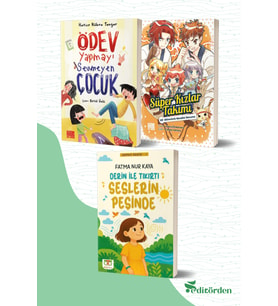 Ödev Yapmayı Sevmeyen Çocuk - Süper Kızlar Takımı - Derin ile Tıkırtı Seslerin Peşinde