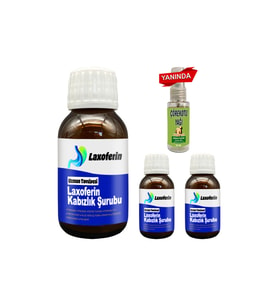 Laxoferin Şurup 50Ml: 3 Şişe + Çörek Otuyağı / Bay&Bayan