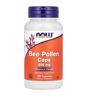 Bee Pollen Caps 500 mg 100 Kapsül Her Servis 2 Kapsül 1000 mg.