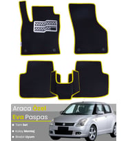 SUZUKİ SWİFT (2004-2010) Uyumlu EVA Paspas Tam Set–Oto Paspas,Araca Özel,Kolay Montaj