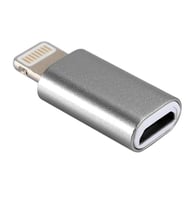 i-Stone Lightning Micro Usb Çevirici Aparat Micro Silver Apple