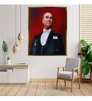 ÇERÇEVELİ ATATÜRK TABLO S702