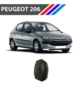 OTOZET Peugeot 206 Debriyaj Pedal Lastiği Yanaklı 1 Adet 2130.15