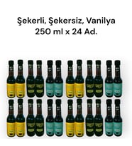 MCA Espresso Soğuk Kahve (Şekersiz,Şekerli,Vanilya) 250 ml x 24 Adet