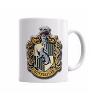 Harry Potter Hufflepuff Hogwarts Logo   gryffindor slytherin Ravenclaw Hufflepuff Kupa  Bardak Porselen