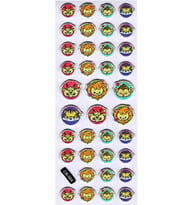 Sticker Kabartmalı Sticker Defter Planlayıcı Etiket (cb564) 16x7 cm- Hayvanlar