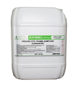 Akbel Fırçasız Oto Yıkama Şampuanı Konsantre 20 kg 1/60
