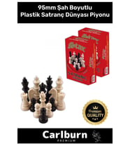 Özel Üretim Eksik Takımı Tamamlama Uyumlu Şah Boyu 95mm Büyük Plastik Satranç Dünyası Piyonu