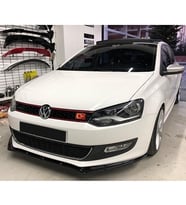 Vw Polo Mk5 Basic Ön Tampon Lip Piona Black 2009 2010 2011 2012 2013 2014 2015 2016 2017