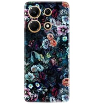 Infınix Note 30 Kılıf Resimli Desenli Baskılı Silikon Great Flowers 1304