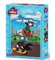 Art Kids 100 Parça Kaykay Puzzle (6-8 Yaş)