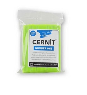 Cernit Number One Polimer Kil 56 gr 601 Lime Green 
