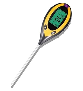 4lü Toprak Ph Sıcaklık Nem Işık Ölçer Pilsiz Test Aleti