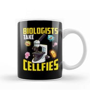 Biologists Take Cellfies Microscope Selfies Pun Kupa Bardak Porselen