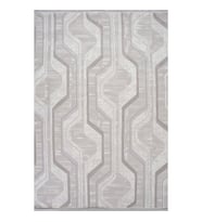 ARTEMİS KARİZMA - 02819E - GRİ BEYAZ HALI 160X230