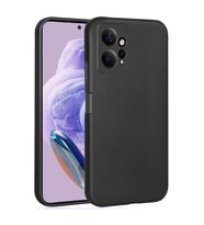 Xiaomi Redmi Note 12 4g Kılıf First Silikon - Siyah