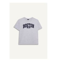 Defacto Baskılı Gri Erkek Çocuk T-Shirt G7154A8/GR400
