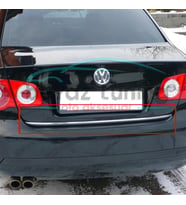 Volkswagen Jetta Bagaj Alt Kromu Nikelajı 2005-2011