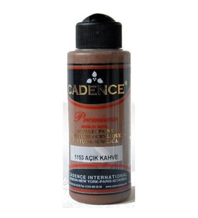 Cadence Premium Akrilik Boya 120 ml. 1153 Açık Kahve 