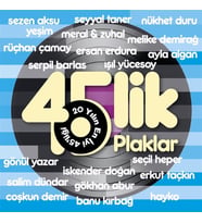 Karışık Sanatçılar 45 lik Plaklar - 2 Plak (Standart)