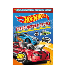 Hot Wheels - Turbo Meydan Okuma - Çok Çıkartmalı Etkinlik Kitabı Doğan Çocuk