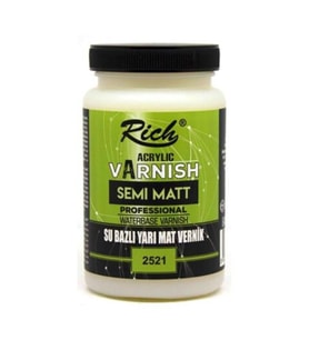 Rich Su Bazlı Yarı Mat Vernik 250 cc