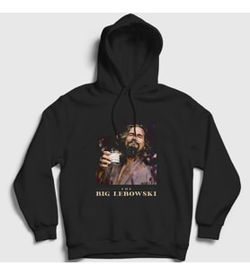 Presmono Unisex Siyah Dude The Big Lebowski Kapüşonlu Sweatshirt 458223tt