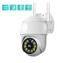 QASUL  Cmr-13 Kablosuz Wifi Kamera, 1080p Hd Gece Görüşlü Hareketli Dış Mekan Güvenlik Kamerası