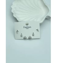 Vip Silver 6'lı Küpe - 25-vip132