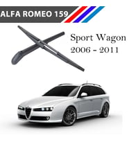 OTOZET Alfa Romeo 159 Sport Wagon Arka Silecek Kolu ve Süpürgesi Takım