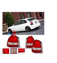 honda civic 1996.2001 hb kırmızı beyaz usdm dizayn stop