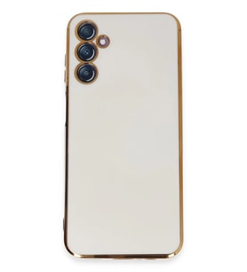 Galaxy M14 5G Kılıf Volet Silikon - Beyaz
