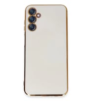 Galaxy M14 5G Kılıf Volet Silikon - Beyaz