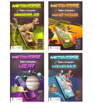 Palme Boyut Metaverse Çocuk Bilim Kitapları Serisi 4 Kitap