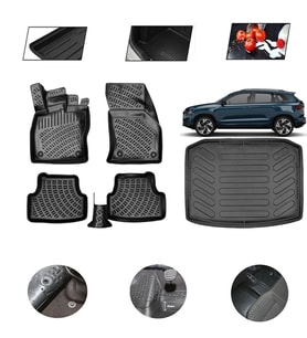 Skoda Karoq 2023 Model 4D Bagaj Paspas Set