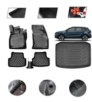 Skoda Karoq 2023 Model 4D Bagaj Paspas Set