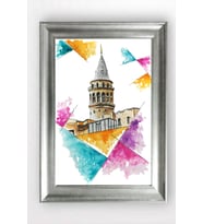 GÜMÜŞ ÇERÇEVELİ TABLO A987