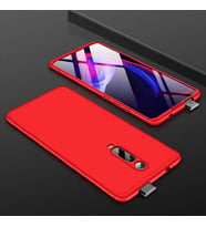 Xiaomi Mi 9T Kılıf Zore Ays Full Koruma Kılıf (Kırmızı)