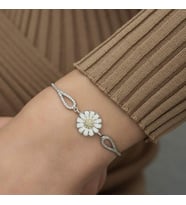 PAPATYA  925 AYAR GÜMÜŞ BİLEKLİK (Karışık)