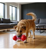 Runaway Kauçuk Toplu Köpek Oyuncağı Dayanıklı ve Eğlenceli