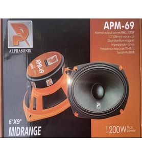 ALPHASONİK OVAL APM69 MİDRENGE