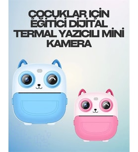 Termal Yazıcılı Dijital Kamera – USB Şarjlı, HD Video Destekli