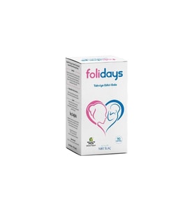 Folidays Folat, Multivitamin ve İyot İçeren Takviye Edici Gıda 90 Kapsül