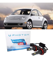 Vw Beetle Led Xenon Kısa Far Ampulü H1 Ultimate 9500 Lumens Yeni Seri Beyaz 1997-2005