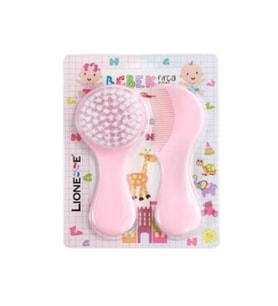 Lionesse Bebek Fırça Seti Pembe 2010 (Standart)