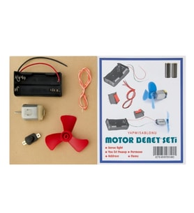 Motor Deney Seti - 4 adet