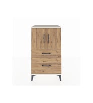Hyperion Komodin 2 Raflı 2 Çekmeceli 2 Kapaklı 60x44x106 Aytaşı-Çam