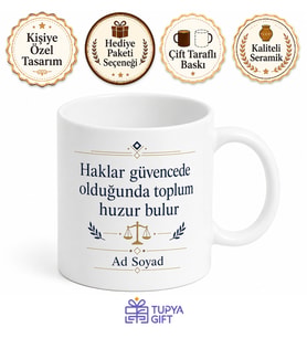 SGK Uzmanı Yazılı Kişiye Özel Baskılı Kupa Bardak Hediye